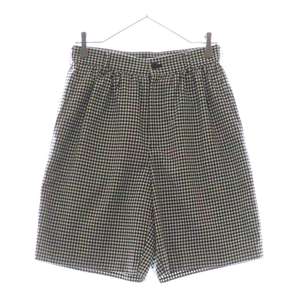 COMME DES GARCONS GIRL(コムデギャルソンガール) 24AW レディース チェック ハーフパンツ ホワイト/ブラック NN-P003
