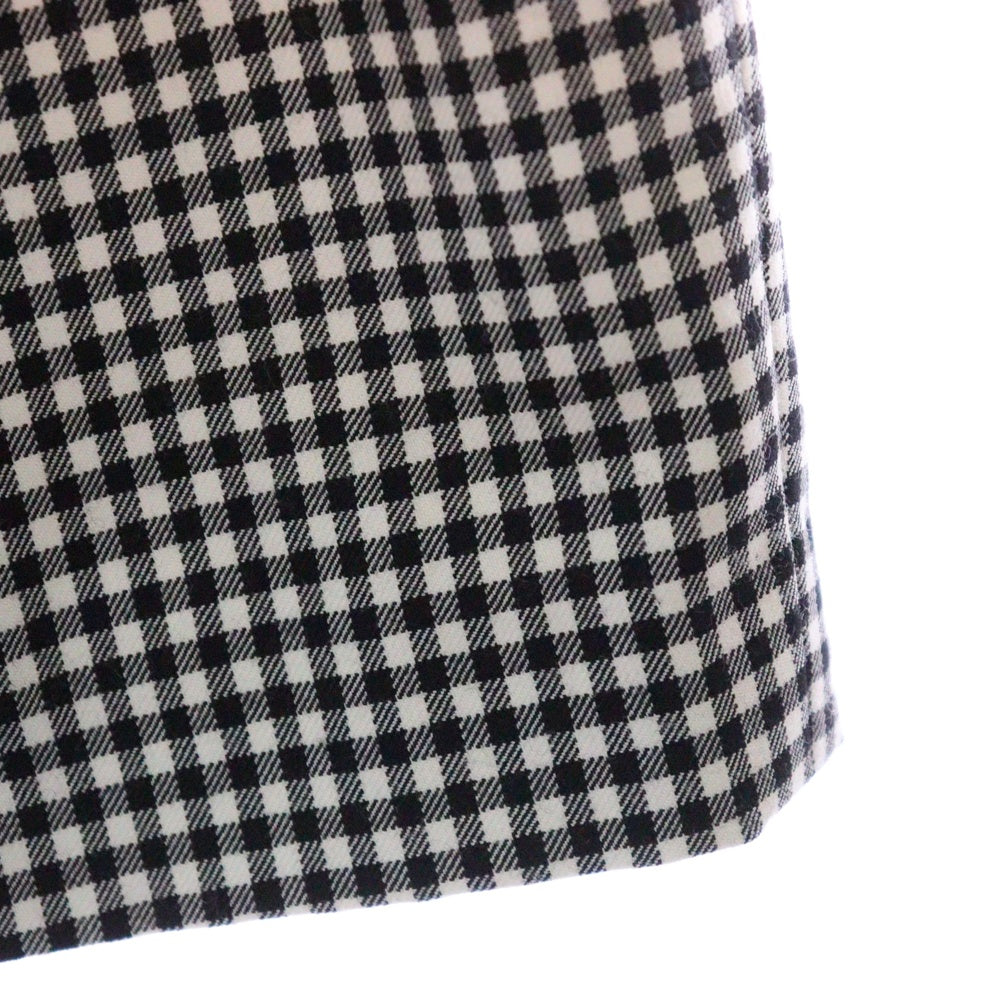 COMME DES GARCONS GIRL(コムデギャルソンガール) 24AW レディース チェック ハーフパンツ ホワイト/ブラック NN-P003