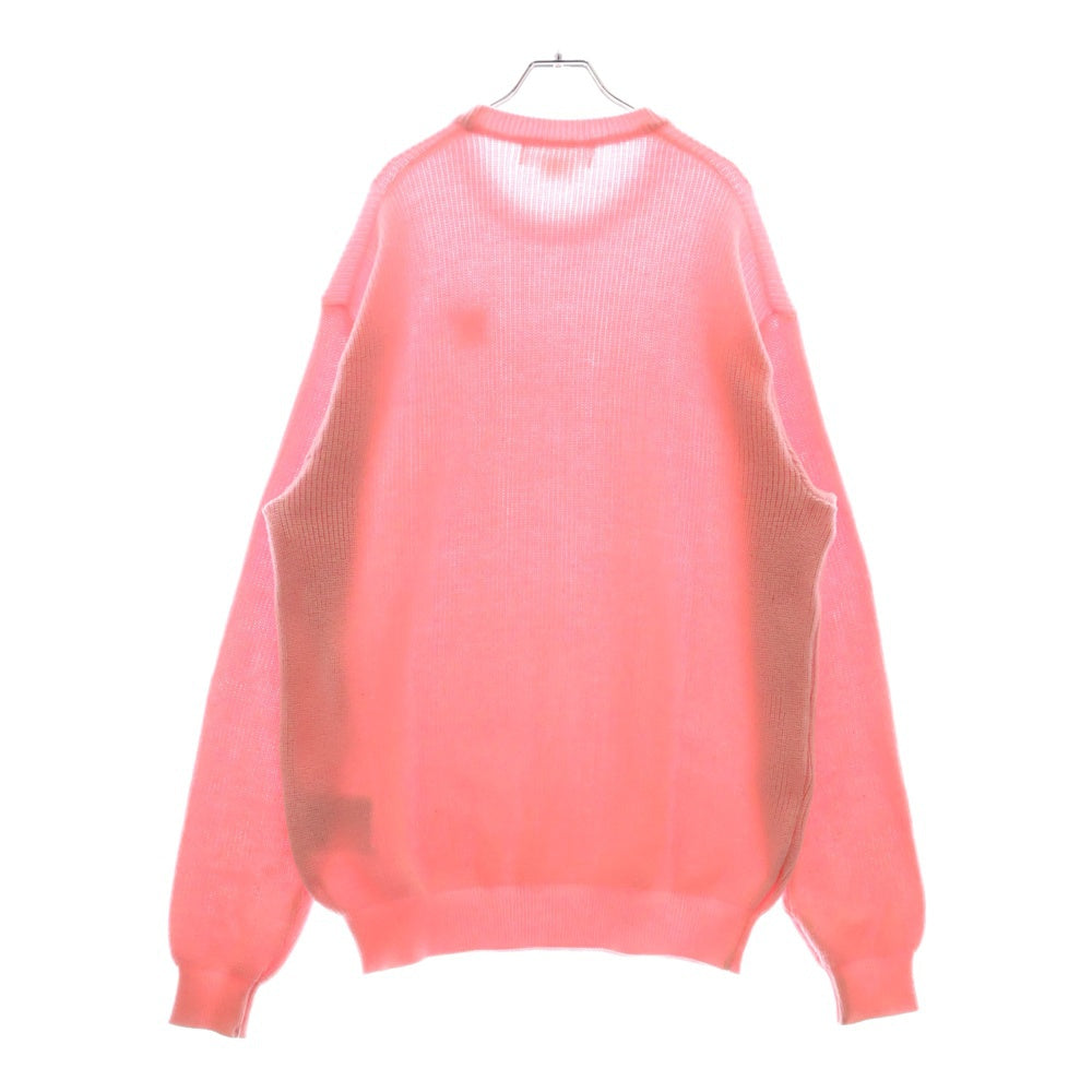 COMME DES GARCONS GIRL(コムデギャルソンガール) 23AW リボン刺繍 ニットセーター ピンク レディース NL-N007