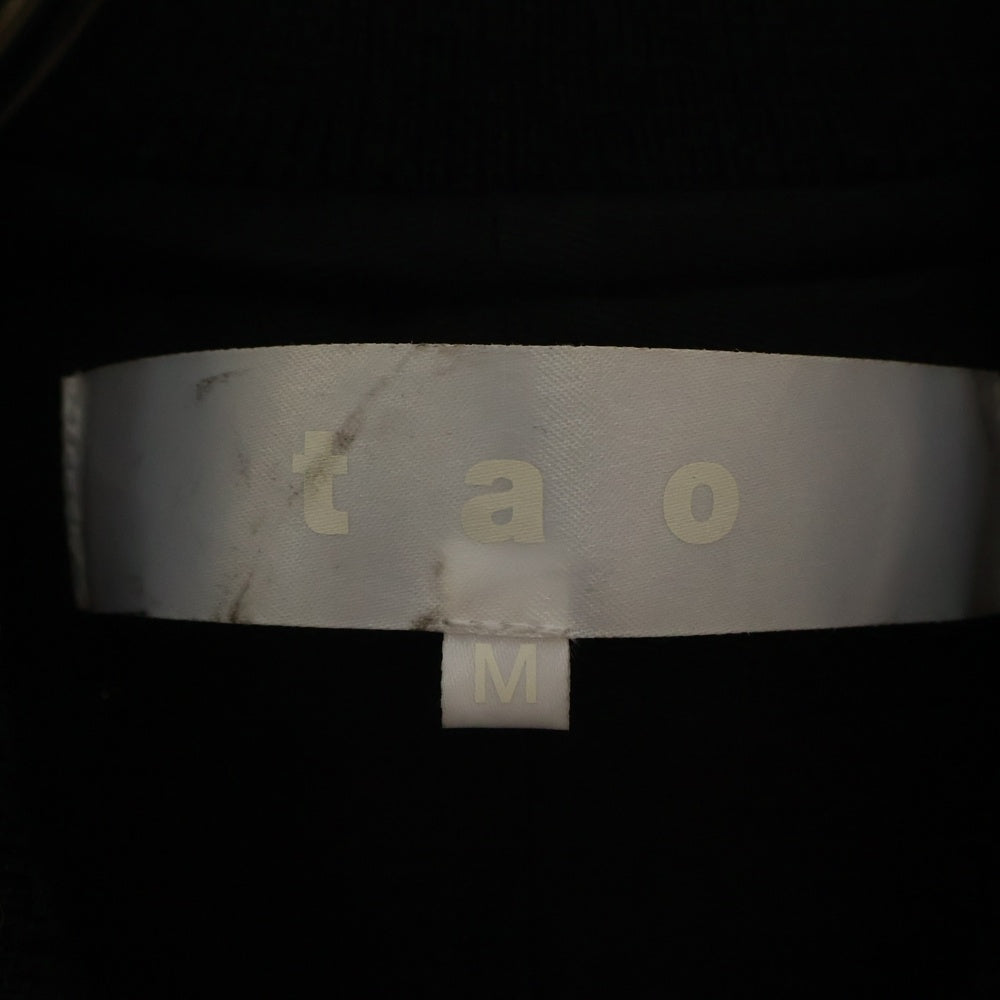 TAO COMME des GARCONS(タオコムデギャルソン) 23AW 袖ウール切替 チェック柄 ジップアップジャケット マルチカラー TL-J005