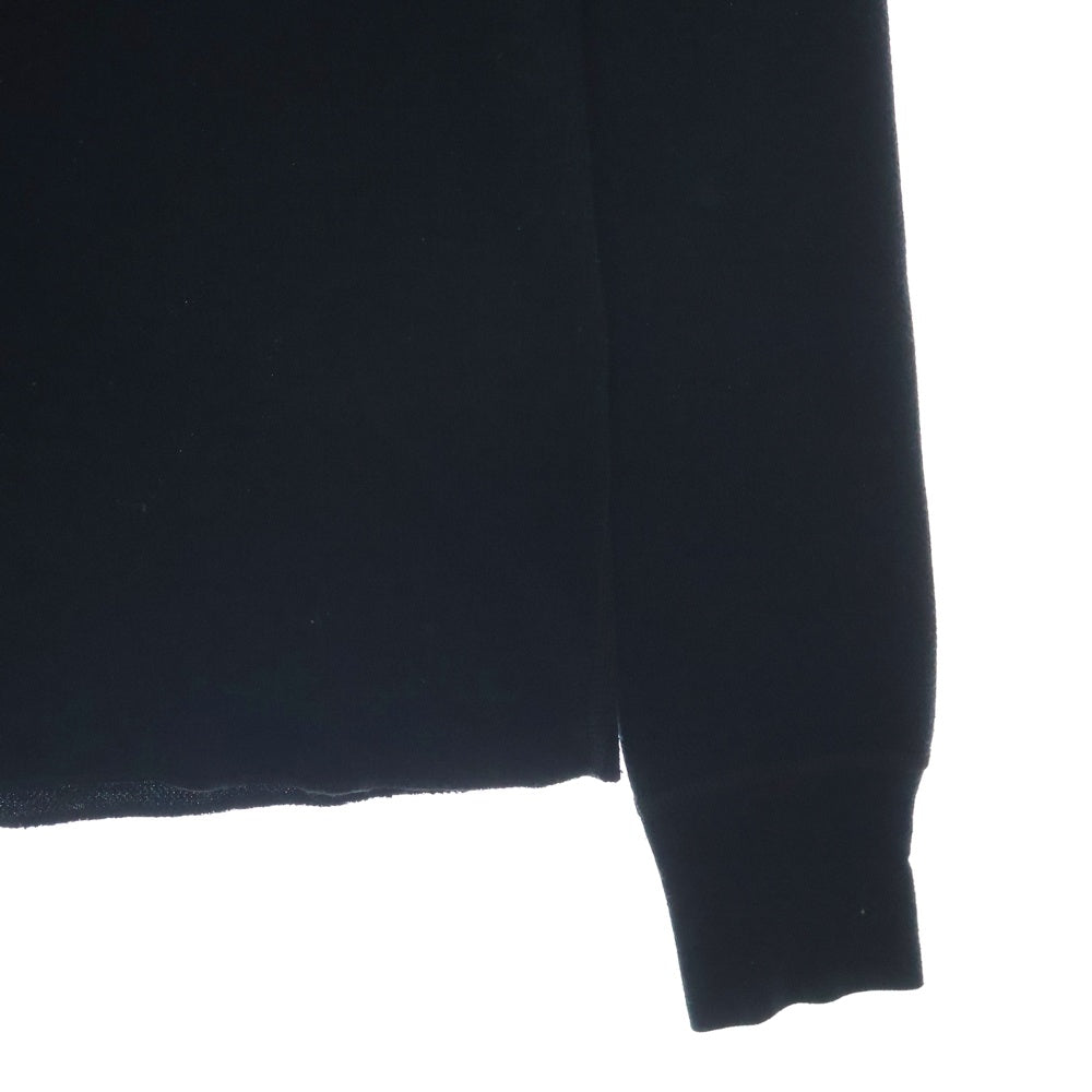 CHROME HEARTS(クロムハーツ) CHプラスプリント サーマル 長袖Tシャツ ロングスリーブカットソー ブラック