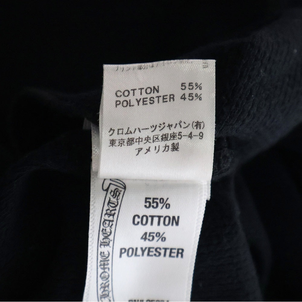 CHROME HEARTS(クロムハーツ) CHプラスプリント サーマル 長袖Tシャツ ロングスリーブカットソー ブラック