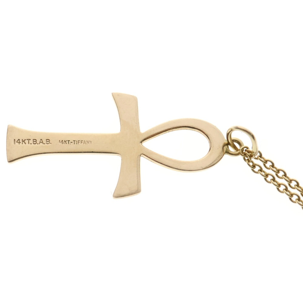TIFFANY & Co.(ティファニー) OLD ANKH 14K NECKLACE オールド アンクネックレス ゴールド
