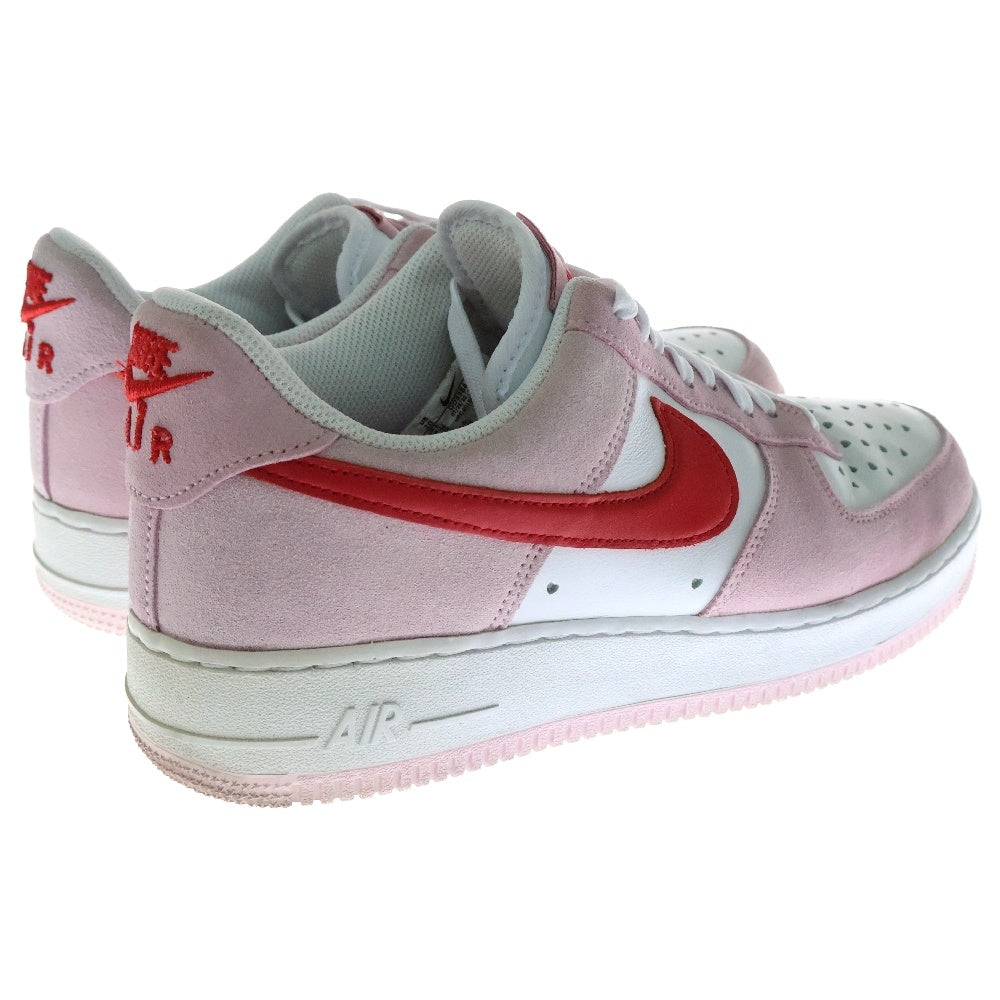 NIKE(ナイキ) AIR FORCE 1 07 QS VALENTINES DAY エア フォース 1 バレンタインデー ロ―カットスニーカースニーカー ピンク US10/28cm
