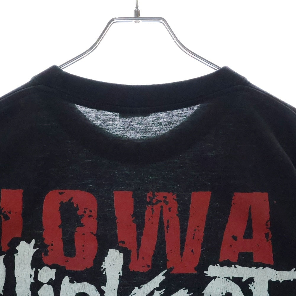 VINTAGE(ヴィンテージ) 00s Slipknot Iowa スリップノット アイオワ プリント 半袖Tシャツ ブラック
