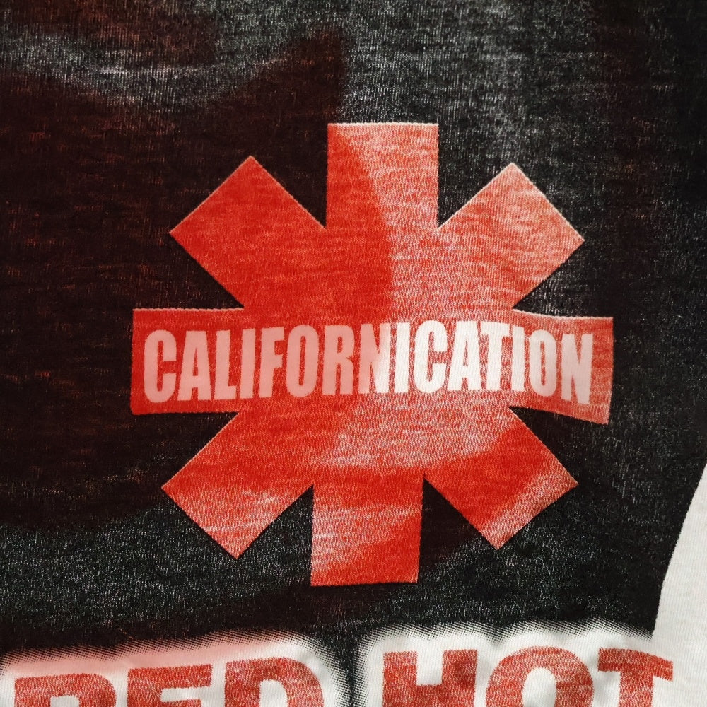 VINTAGE(ヴィンテージ) 90s Red Hot Chili Peppers L/S Tee レッドホットチリペッパーズ 両面プリント クルーネック 長袖Tシャツ ホワイト