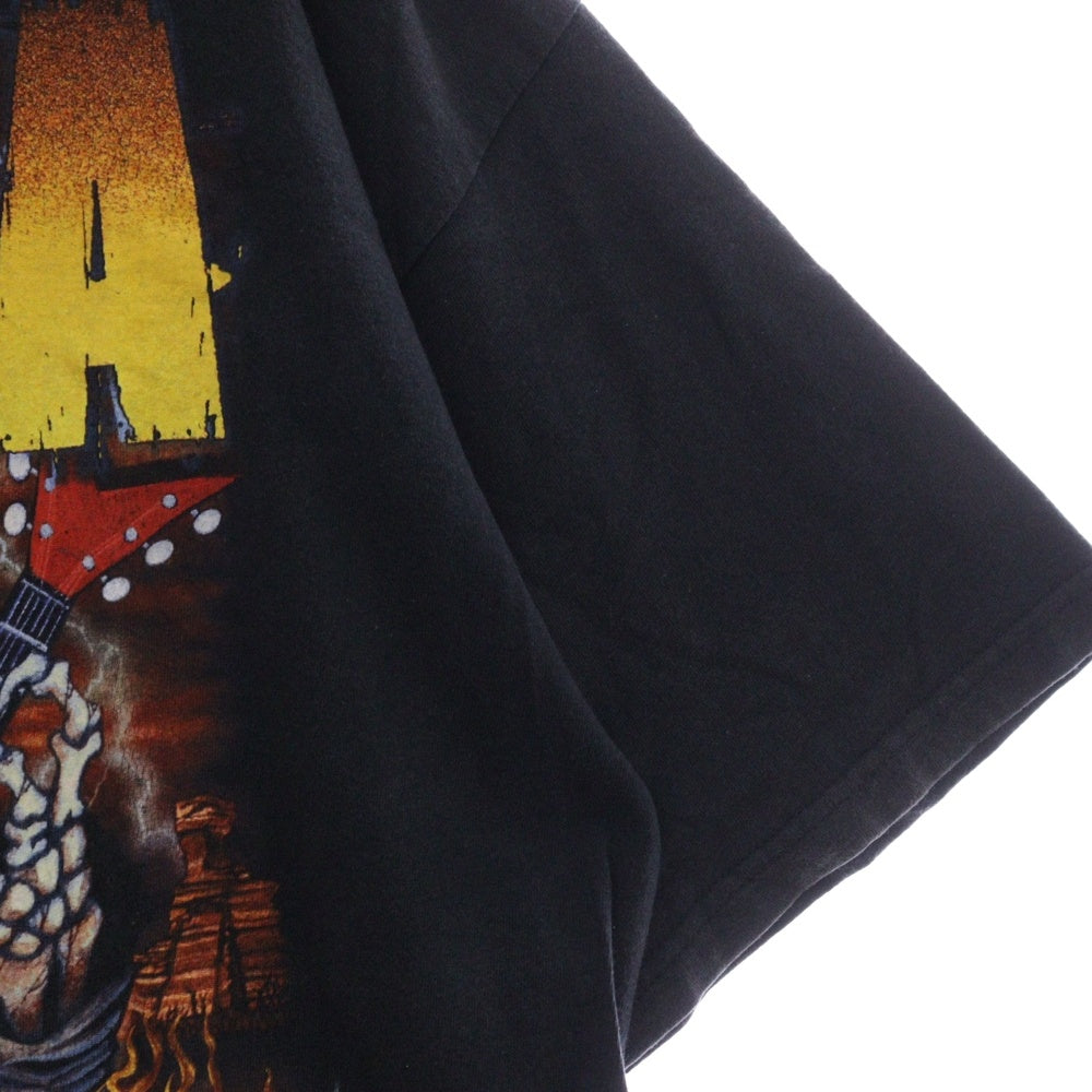 VINTAGE(ヴィンテージ) 90S Pantera Cowboys パンテラ フロントプリント クルーネック 半袖Tシャツ ブラック