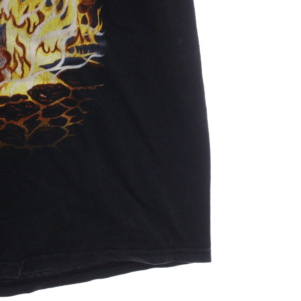 VINTAGE(ヴィンテージ) 90S Pantera Cowboys パンテラ フロントプリント クルーネック 半袖Tシャツ ブラック