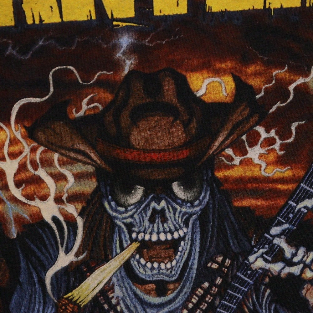 VINTAGE(ヴィンテージ) 90S Pantera Cowboys パンテラ フロントプリント クルーネック 半袖Tシャツ ブラック