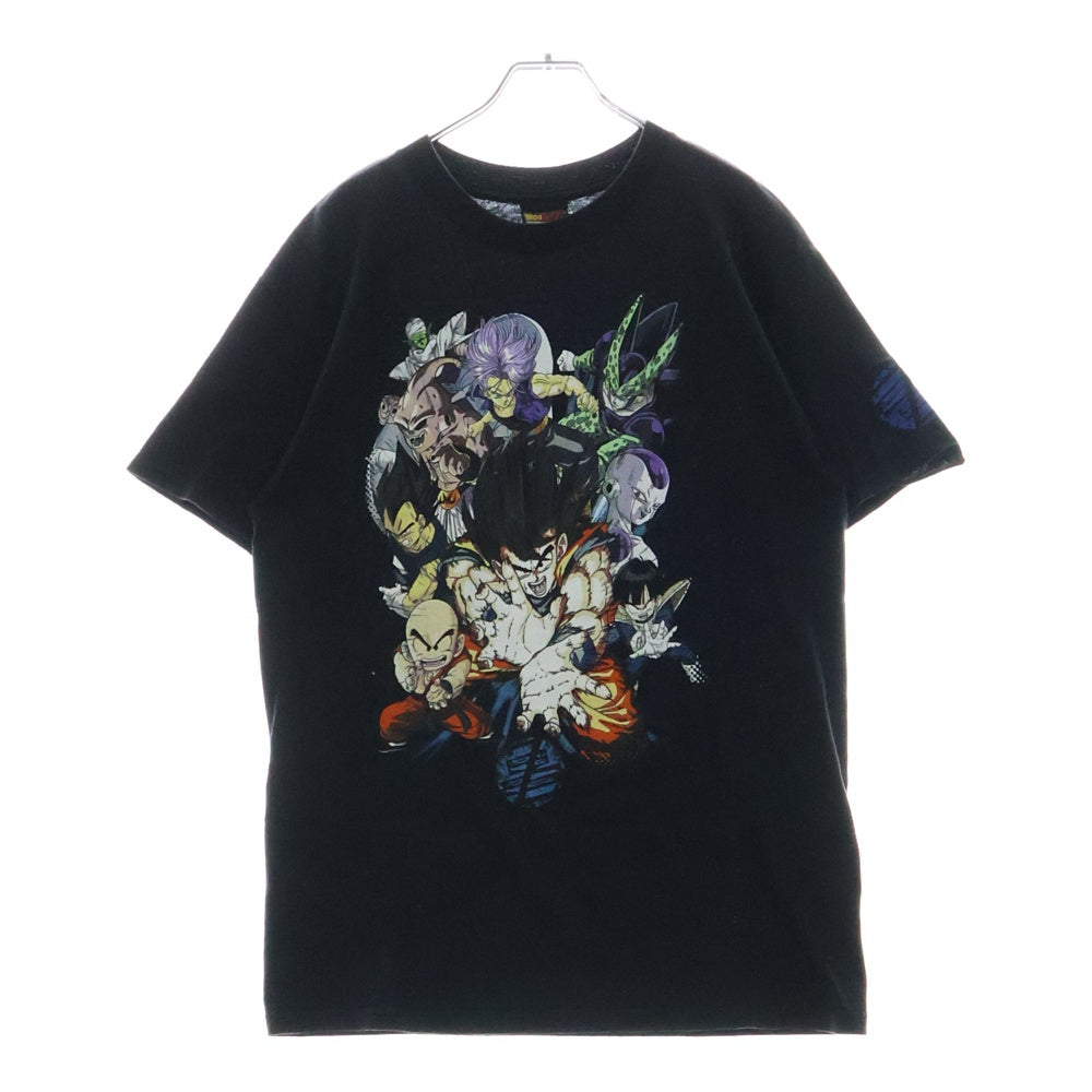 VINTAGE(ヴィンテージ) 00s DRAGON BALL Z USA製 ドラゴンボールZ フロントプリント クルーネック 半袖Tシャツ ブラック