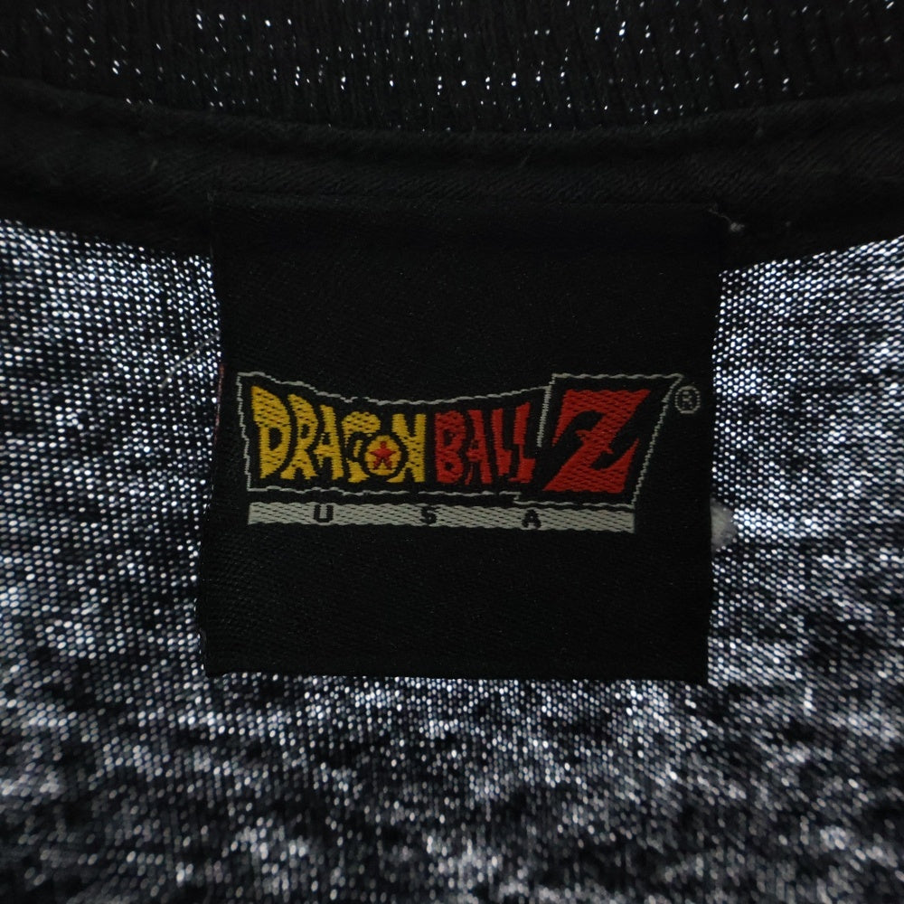 VINTAGE(ヴィンテージ) 00s DRAGON BALL Z USA製 ドラゴンボールZ フロントプリント クルーネック 半袖Tシャツ ブラック
