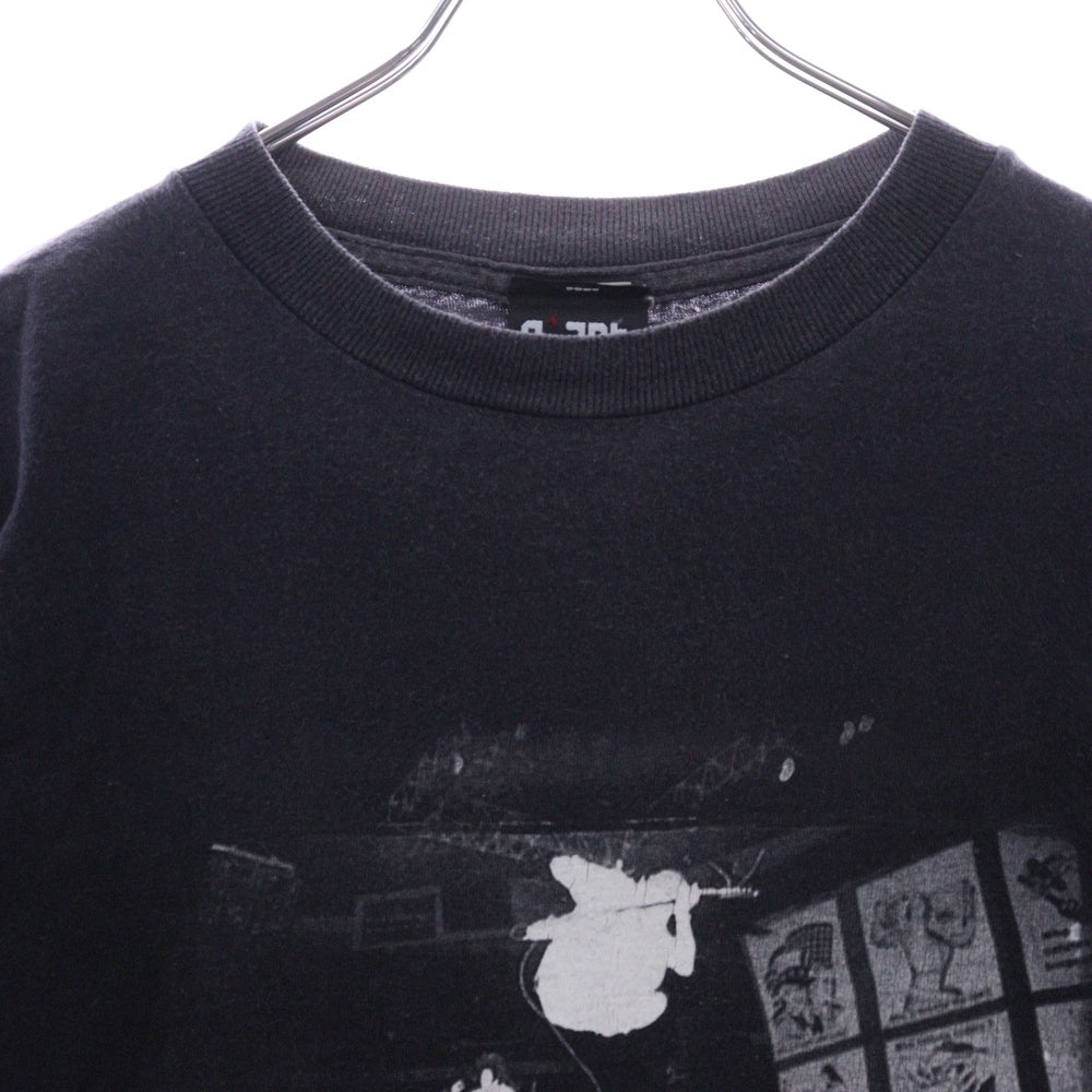 VINTAGE(ヴィンテージ) 90s Rage Against The Machine レイジ アゲインスト マシーン 両面プリント クルーネック 半袖Tシャツ ブラック