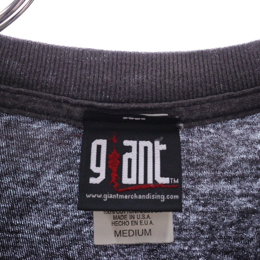 VINTAGE(ヴィンテージ) 90s Rage Against The Machine レイジ アゲインスト マシーン 両面プリント クルーネック 半袖Tシャツ ブラック