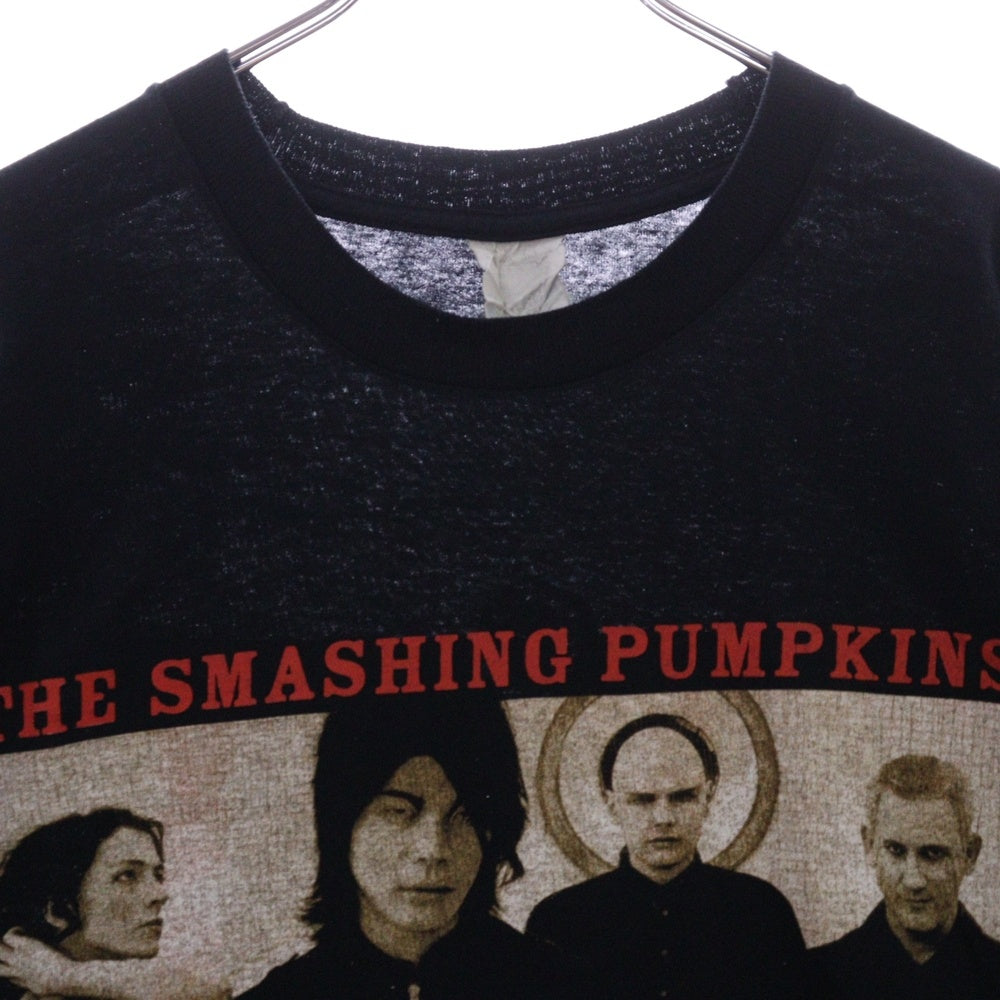 VINTAGE(ヴィンテージ) 90s The Smashing Pumpkins スマッシング パンプキンズ 両面プリント クルーネック 半袖Tシャツ ブラック