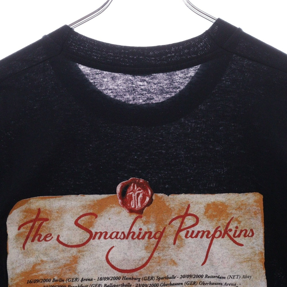 VINTAGE(ヴィンテージ) 90s The Smashing Pumpkins スマッシング パンプキンズ 両面プリント クルーネック 半袖Tシャツ ブラック