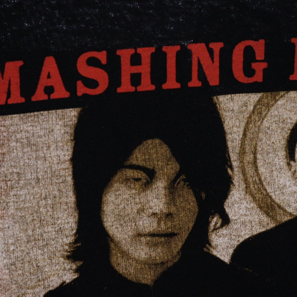 VINTAGE(ヴィンテージ) 90s The Smashing Pumpkins スマッシング パンプキンズ 両面プリント クルーネック 半袖Tシャツ ブラック
