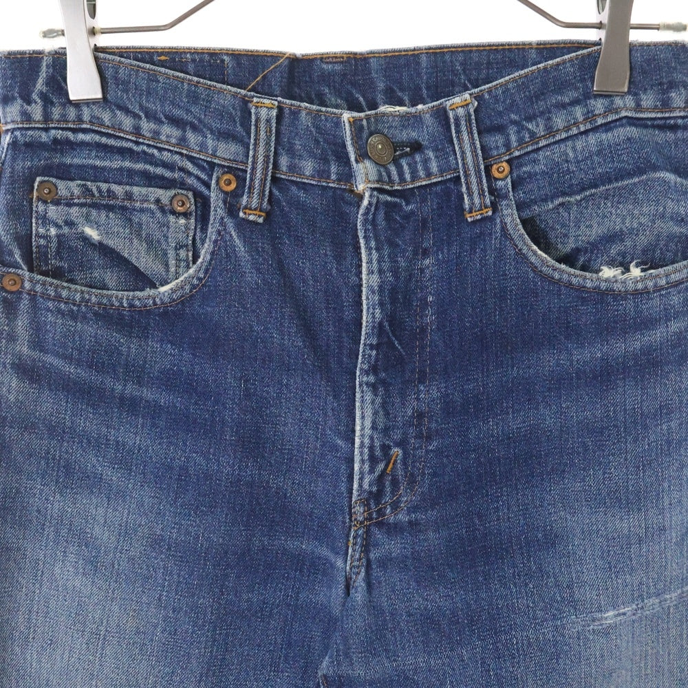 Levi's(リーバイス) 60s 505 ビッグE ボタン裏5 不均等V デニムパンツ インディゴ