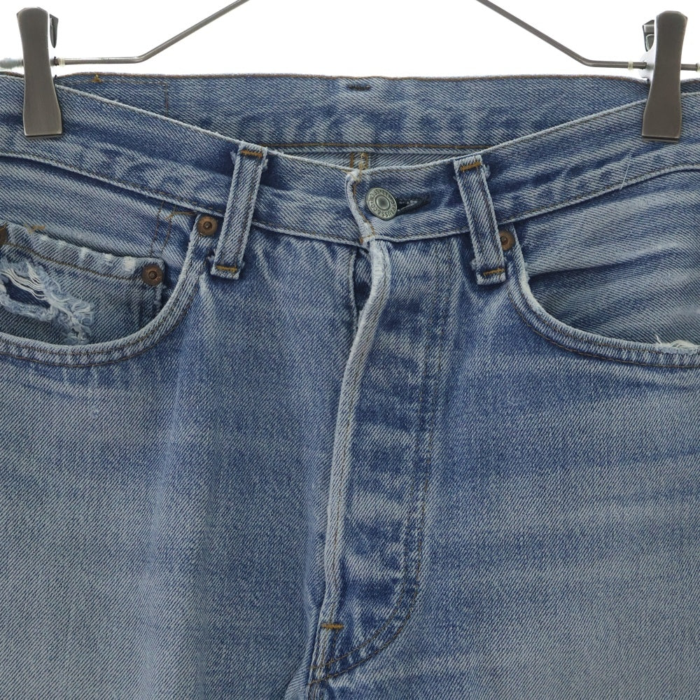 Levi's(リーバイス) 70s 66前期 501 スモールe 不均等V ボタン裏6 デニムパンツ インディゴ