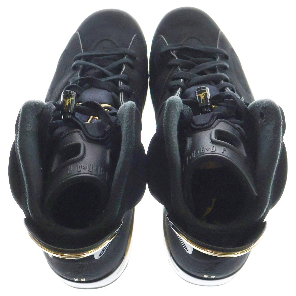 NIKE(ナイキ) AIR JORDAN 6 RETRO DMP CT4954-007 エアジョーダン 6 レトロ ハイカットスニーカー ブラック US9/27cm