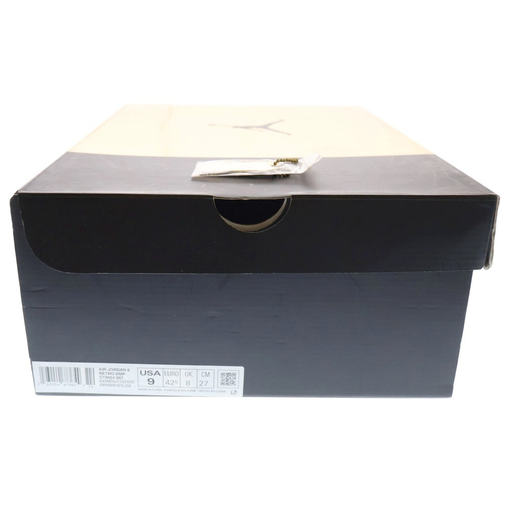 NIKE(ナイキ) AIR JORDAN 6 RETRO DMP CT4954-007 エアジョーダン 6 レトロ ハイカットスニーカー ブラック US9/27cm