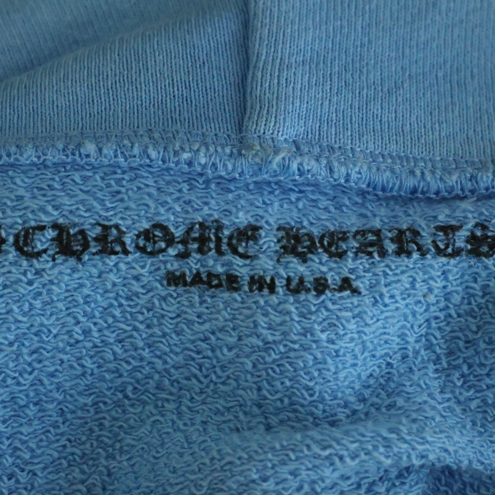 CHROME HEARTS(クロムハーツ) 24SS ×MATTY BOY BRAIN NEW PULLOVER HOODIE マッティボーイ ブレインニュー プリントフーディー プルオーバーパーカー ブルー