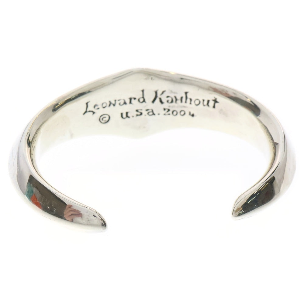 LEONARD KAMHOUT(レナードカムホート) シルクカフ バングル