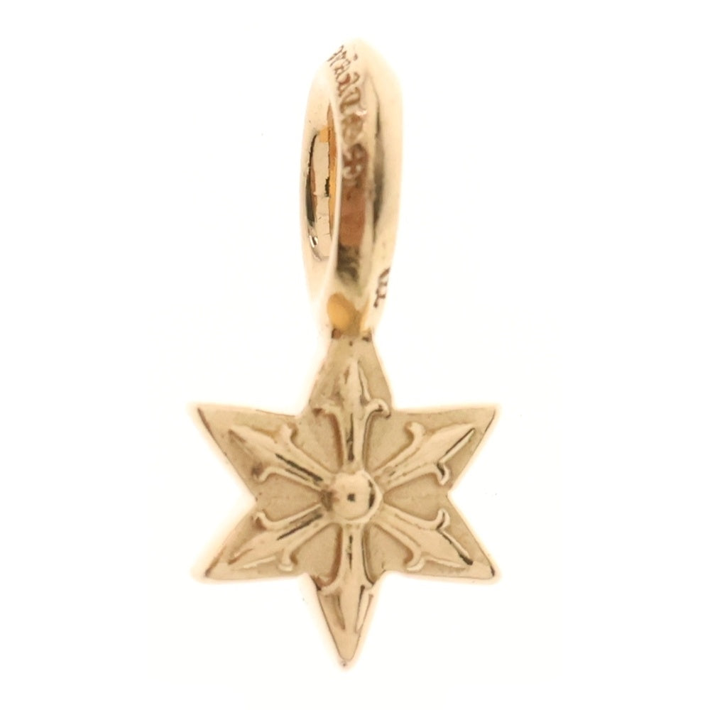 CHROME HEARTS(クロムハーツ) 22K STACK STAR V2 スタースタックチャーム ペンダントトップ ゴールド BCA405