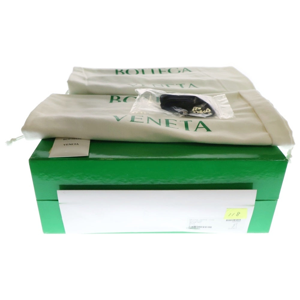 BOTTEGA VENETA(ボッテガヴェネタ) MILITARY CALF ミリタリー カーフレザー レースアップ ブーツ ブラック 667093 VBFS50 1000
