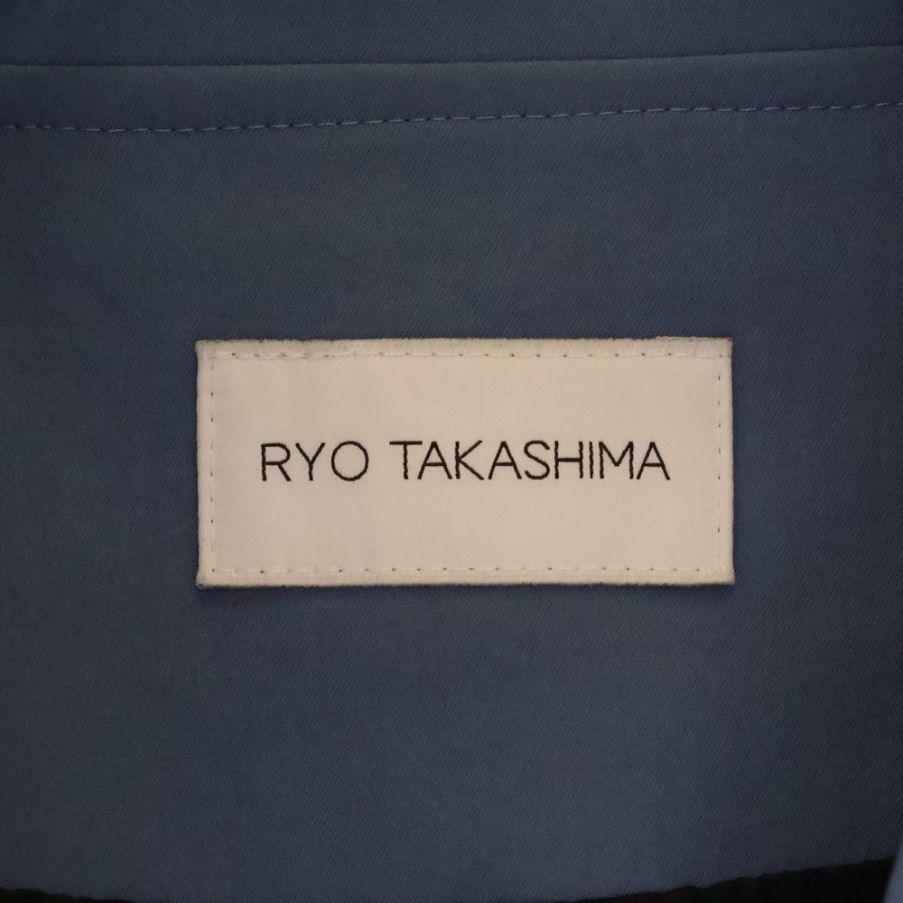 RYO TAKASHIMA(リョウ タカシマ) 19SS Short Length Jacket 2nd ショートレングスジャケット ブルー 101905002