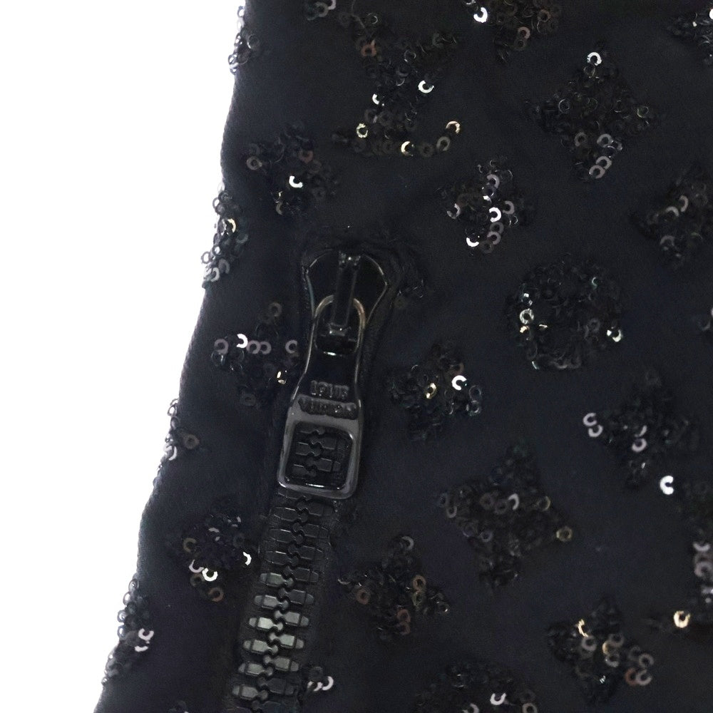 LOUIS VUITTON(ルイヴィトン) 23SS モノグラムスパンコール ミッドレイヤーベスト ブラック RM231F MT6 HOF G6W