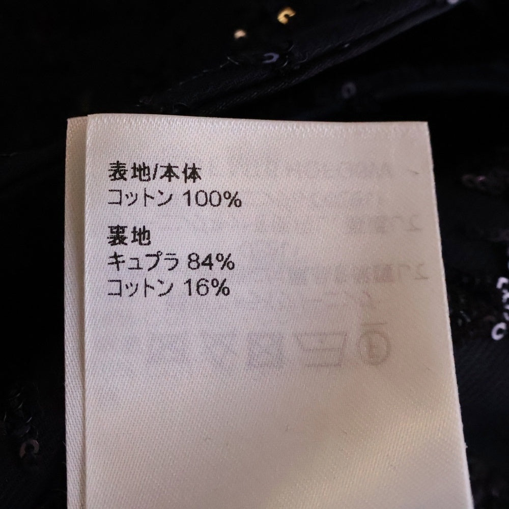 LOUIS VUITTON(ルイヴィトン) 23SS モノグラムスパンコール ミッドレイヤーベスト ブラック RM231F MT6 HOF G6W