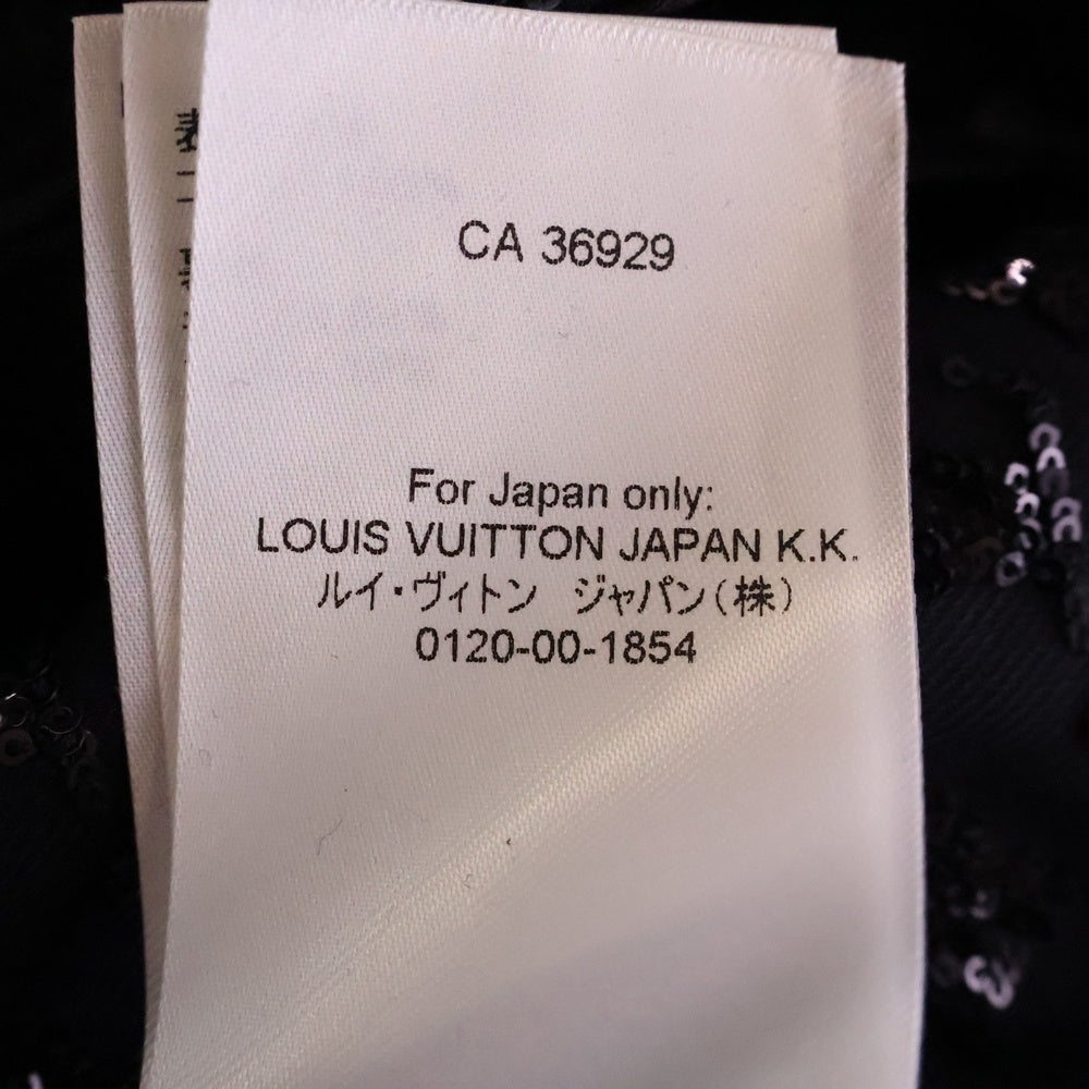 LOUIS VUITTON(ルイヴィトン) 23SS モノグラムスパンコール ミッドレイヤーベスト ブラック RM231F MT6 HOF G6W