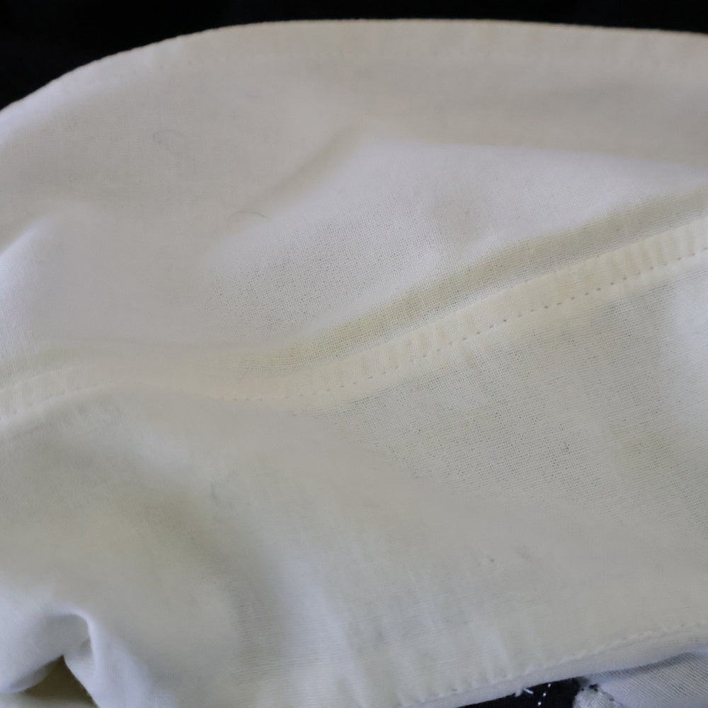 CHANEL(シャネル) 襟付き レイヤードカシミヤセーター レディース ブラック/ホワイト P21809W03187