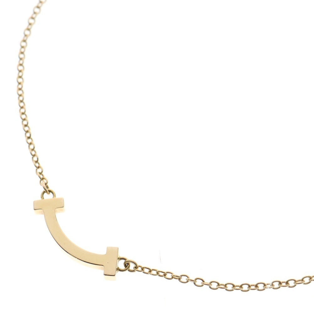 TIFFANY & Co.(ティファニー) スマイル ミニ ネックレス ゴールド
