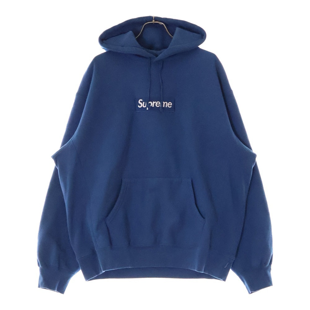SUPREME(シュプリーム) 23AW BOX LOGO HOODED SWEATSHIRT ボックス ロゴ フーディー スウェットシャツ ブルー