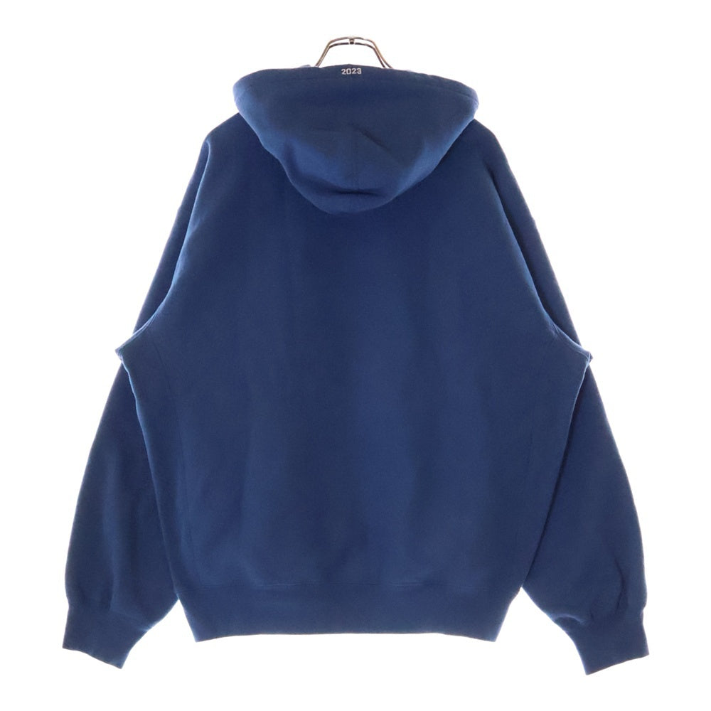 SUPREME(シュプリーム) 23AW BOX LOGO HOODED SWEATSHIRT ボックス ロゴ フーディー スウェットシャツ ブルー