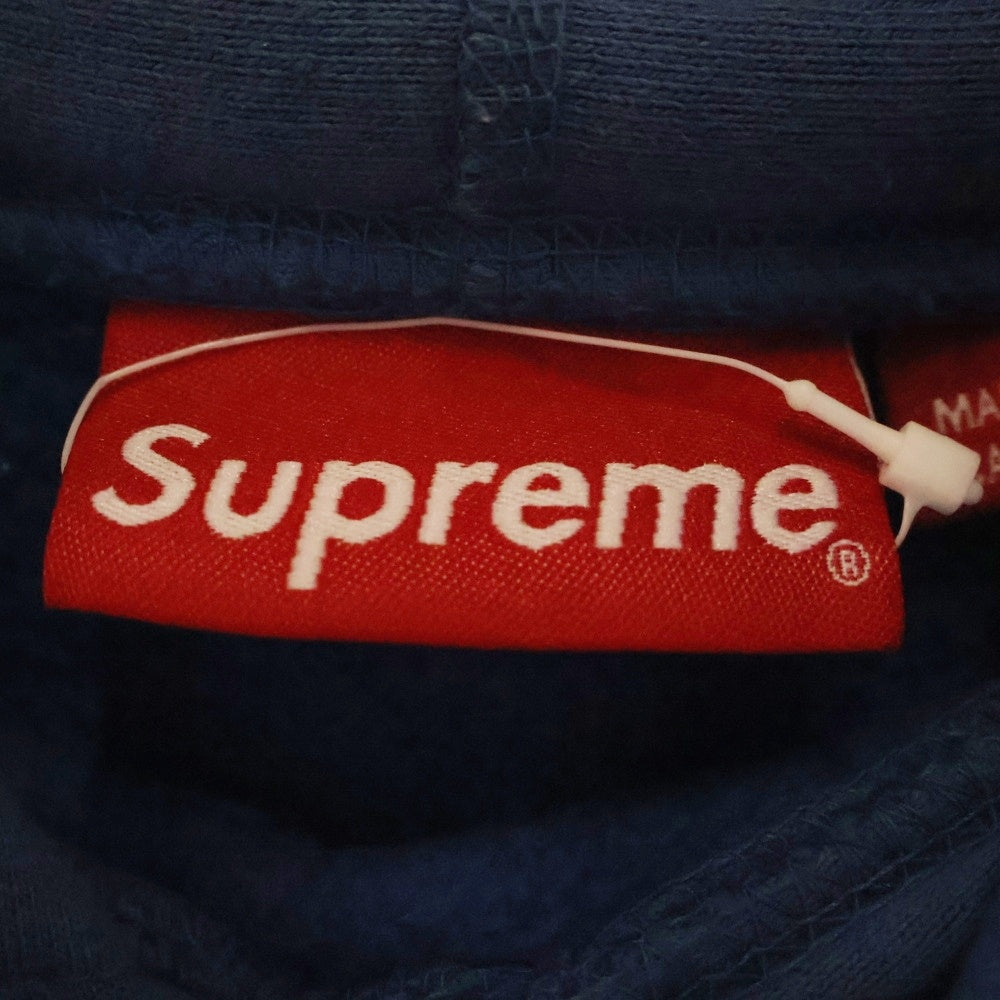 SUPREME(シュプリーム) 23AW BOX LOGO HOODED SWEATSHIRT ボックス ロゴ フーディー スウェットシャツ ブルー