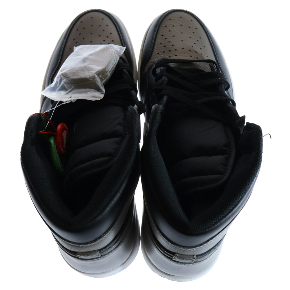 NIKE(ナイキ) AIR JORDAN1 RETRO HIGH OG SHADOW エアジョーダン1 レトロ ハイカットスニーカー シャドー グレー/ブラック US12/30cm 555088-013