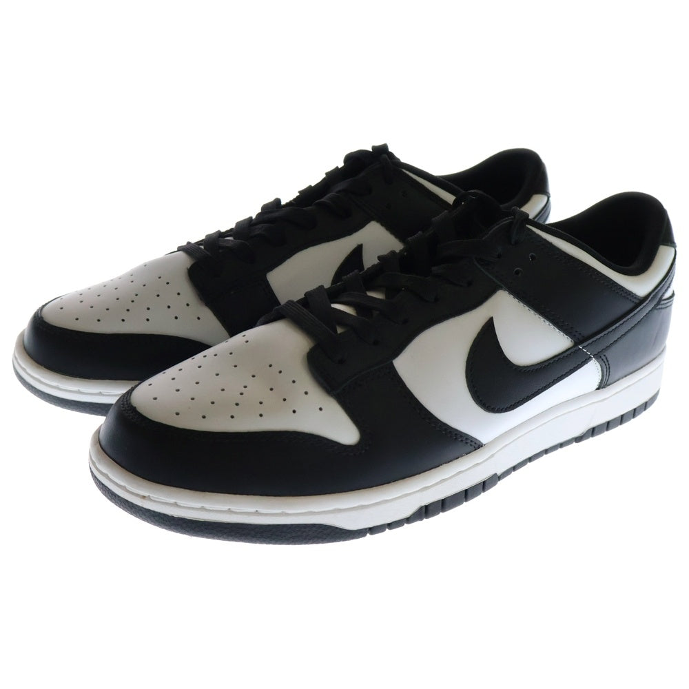 NIKE(ナイキ) DUNK LOW RETRO PANDA DD1391-100 ダンク パンダ ローカットスニーカー ブラック/ホワイト US12/30cm