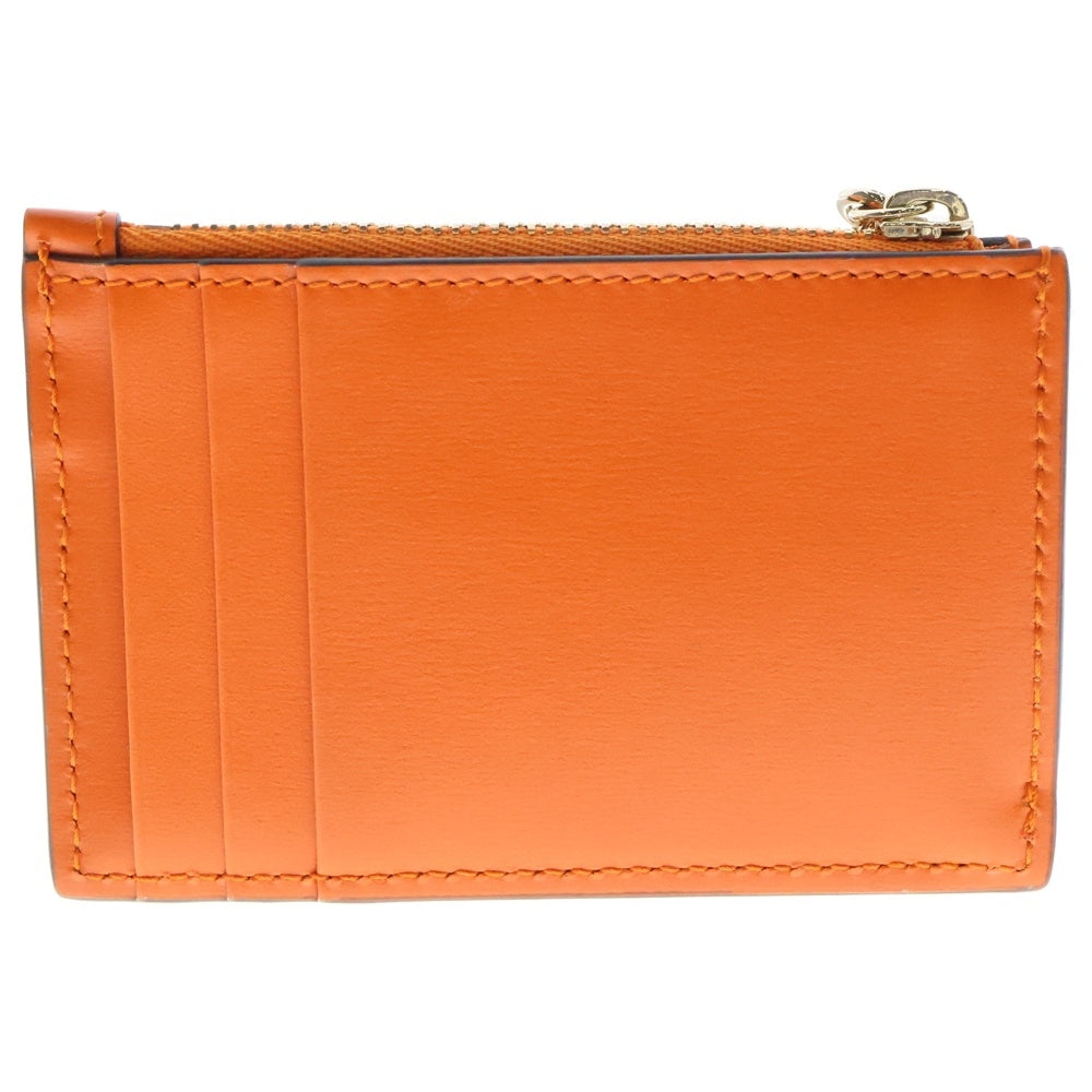 GUCCI(グッチ) GGキャンバス レザー切り替え カードケース コインケース オレンジ 790033/203887