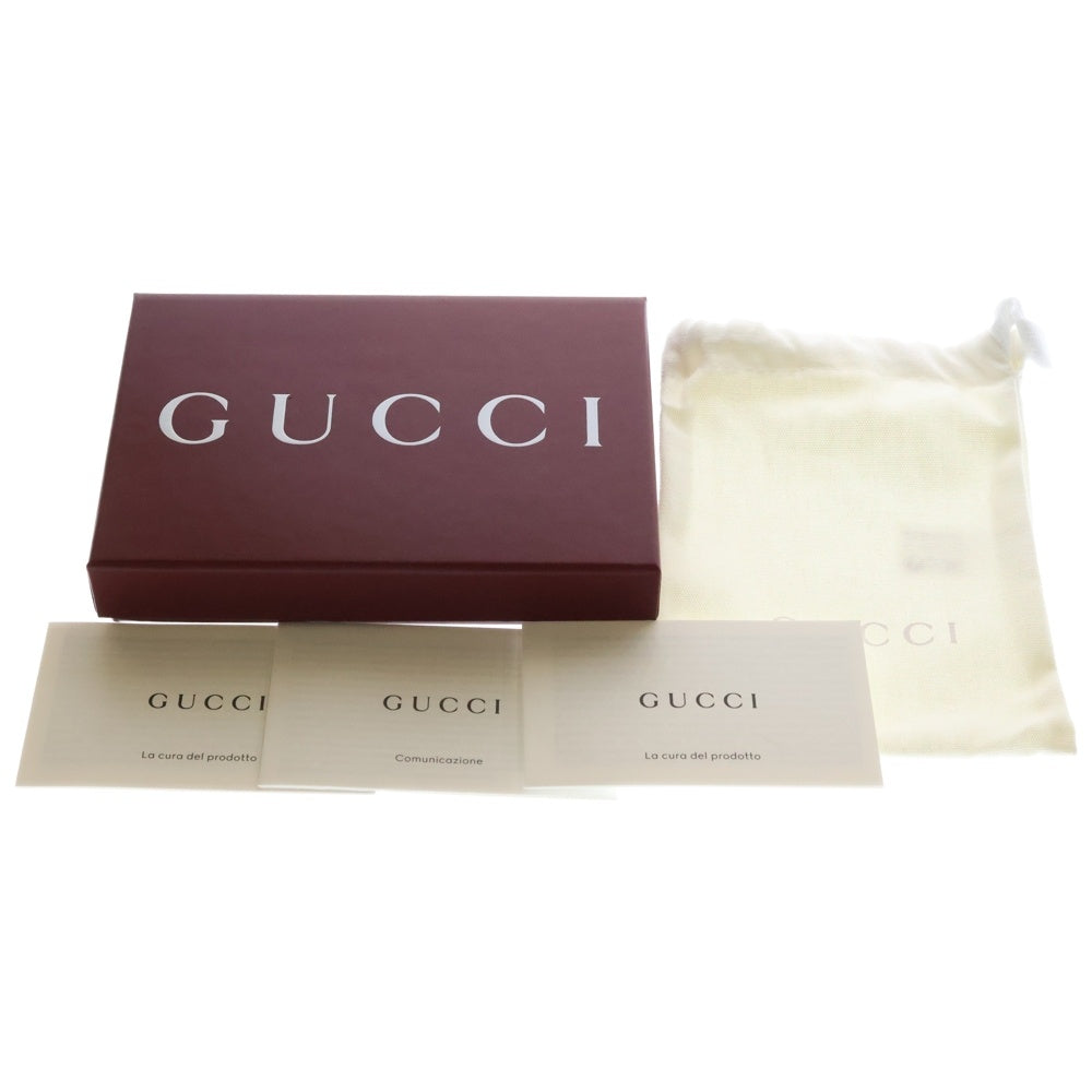 GUCCI(グッチ) GGキャンバス レザー切り替え カードケース コインケース オレンジ 790033/203887