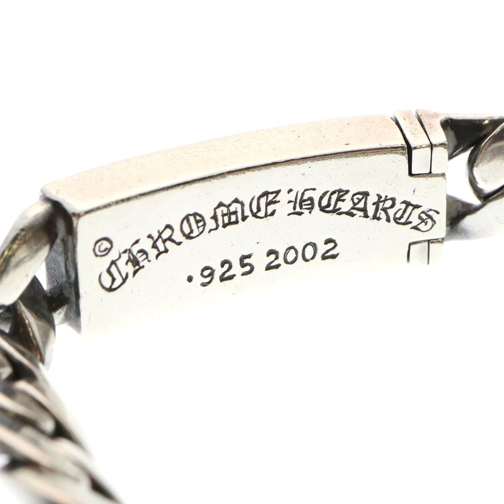 CHROME HEARTS(クロムハーツ) ID BBY DAGGER ベイビーIDダガー ブレスレット シルバー 18LINK BCA153
