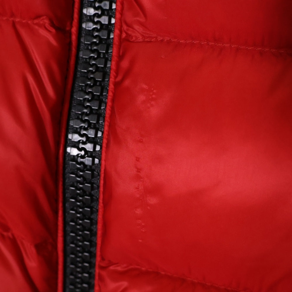 MONCLER(モンクレール) 21AW MYOSOTIA ワッペン付きダウンジャケット レッド G20911A00097