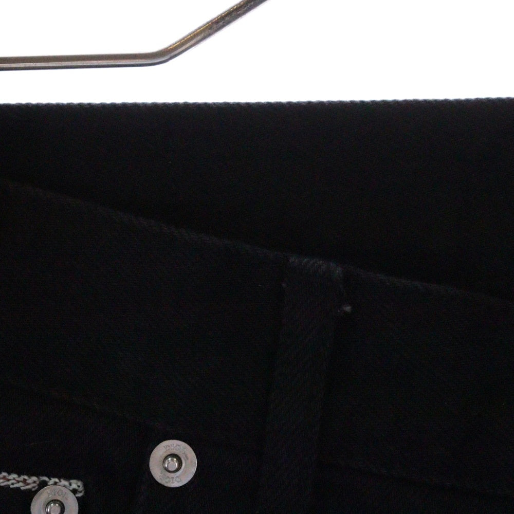 DIOR(ディオール) レギュラーフィット ブラックデニムパンツ 313DS05CY530