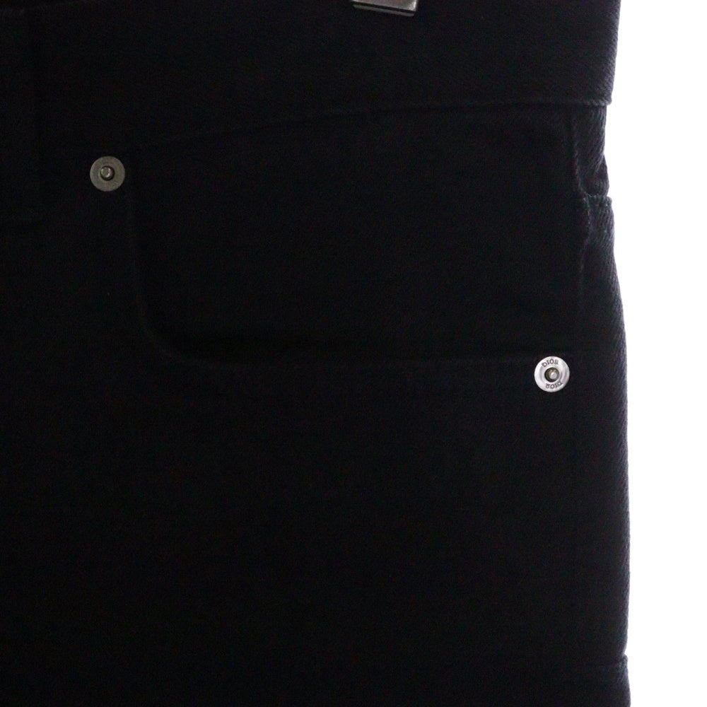 DIOR(ディオール) レギュラーフィット ブラックデニムパンツ 313DS05CY530