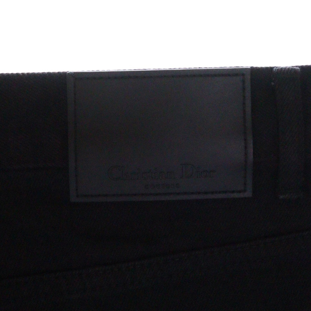 DIOR(ディオール) レギュラーフィット ブラックデニムパンツ 313DS05CY530