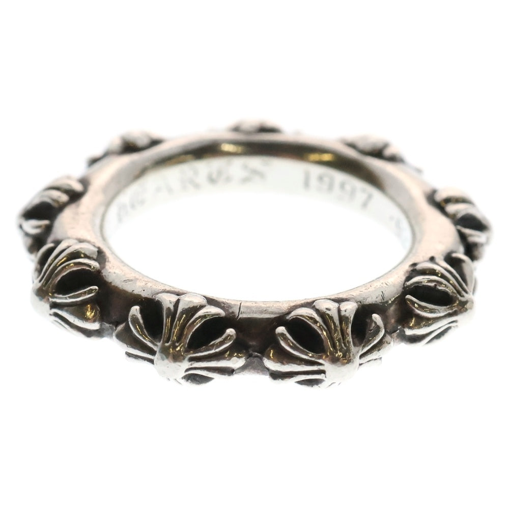 CHROME HEARTS(クロムハーツ) CROSS BAND クロスバンド リング シルバー BCA342