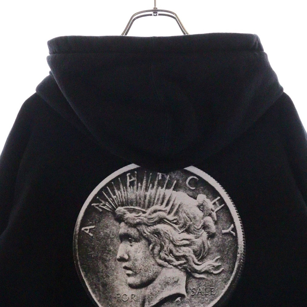 SUPREME(シュプリーム) 24AW Anarchy Hooded Sweatshirt アナーキーロゴ スウェットプルオーバーパーカー ブラック
