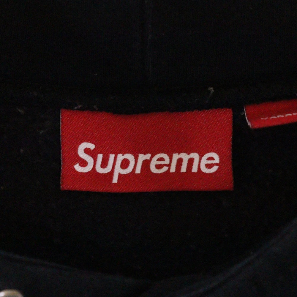 SUPREME(シュプリーム) 24AW Anarchy Hooded Sweatshirt アナーキーロゴ スウェットプルオーバーパーカー ブラック