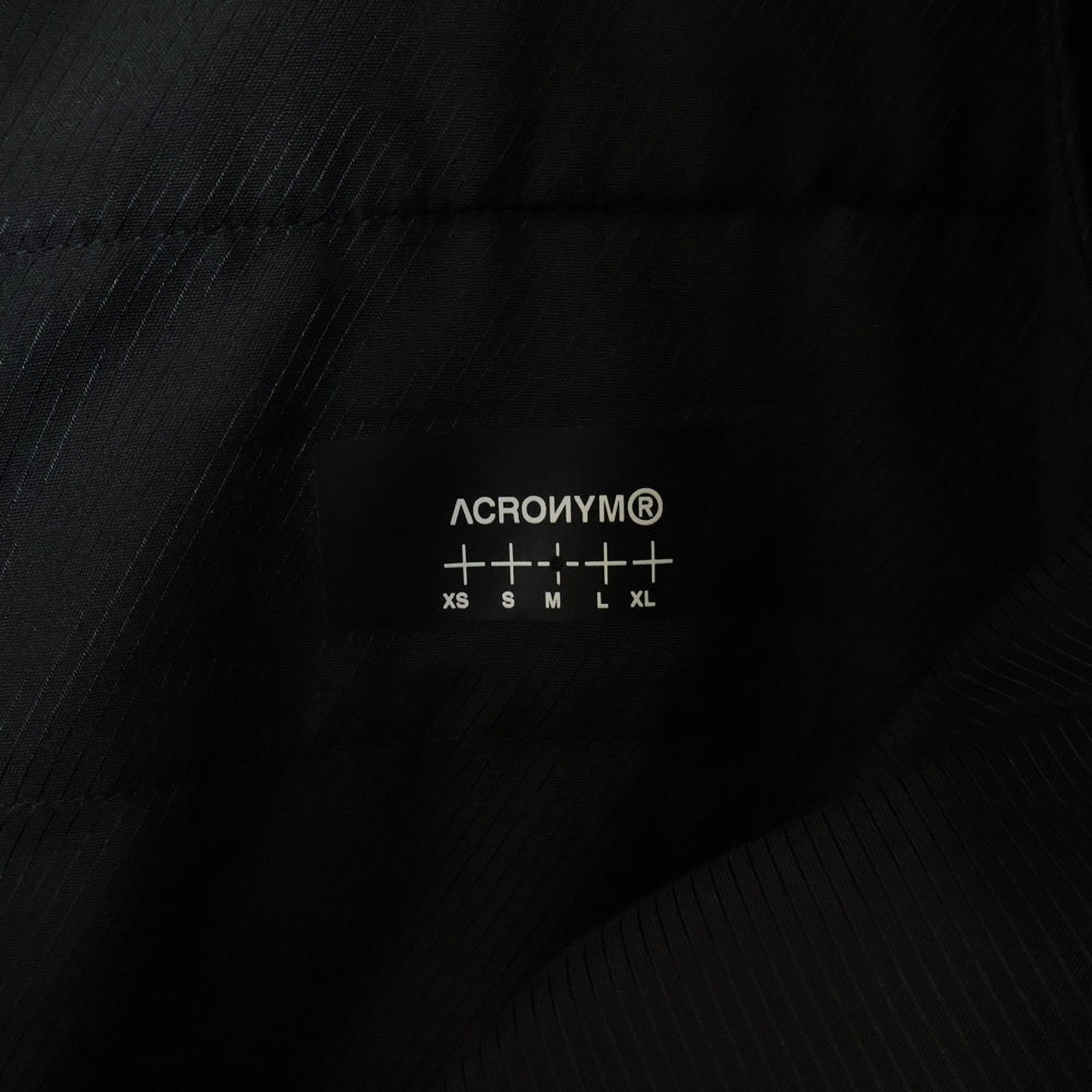 ACRONYM(アクロニウム) 23SS Micro Twill Pleated Trouser マイクロツイルプレーテッドトラウザー ブラック P48-CH